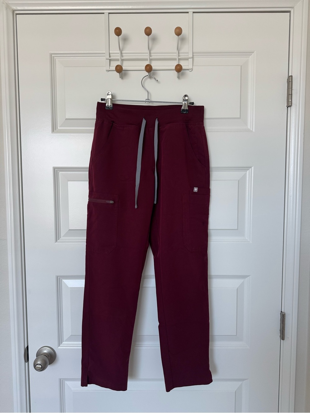 Figs Burgundy Yola Scrub Pants 🩺